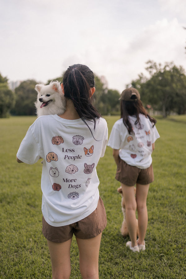 Less People, More Dogs Tee